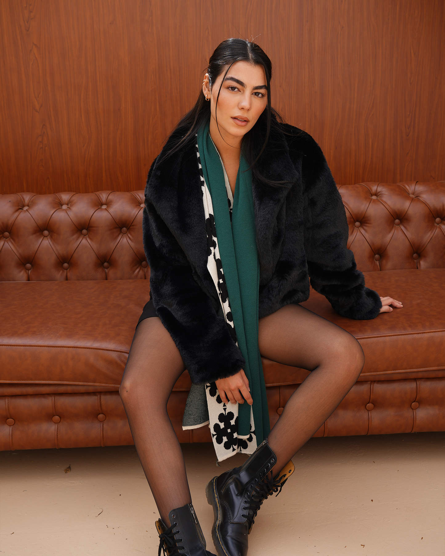 Black Fur Jacket