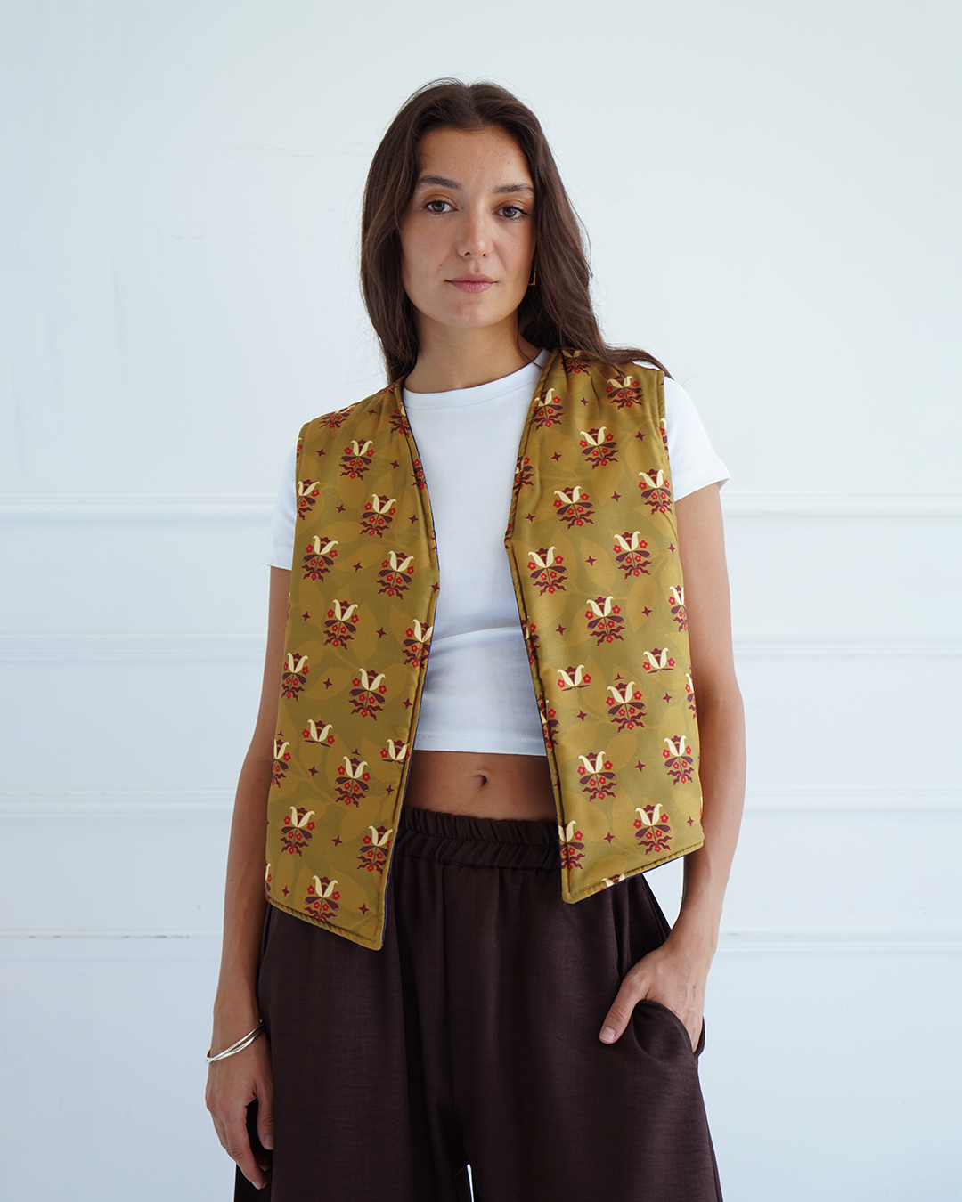 Nablus Reversible Denim Vest