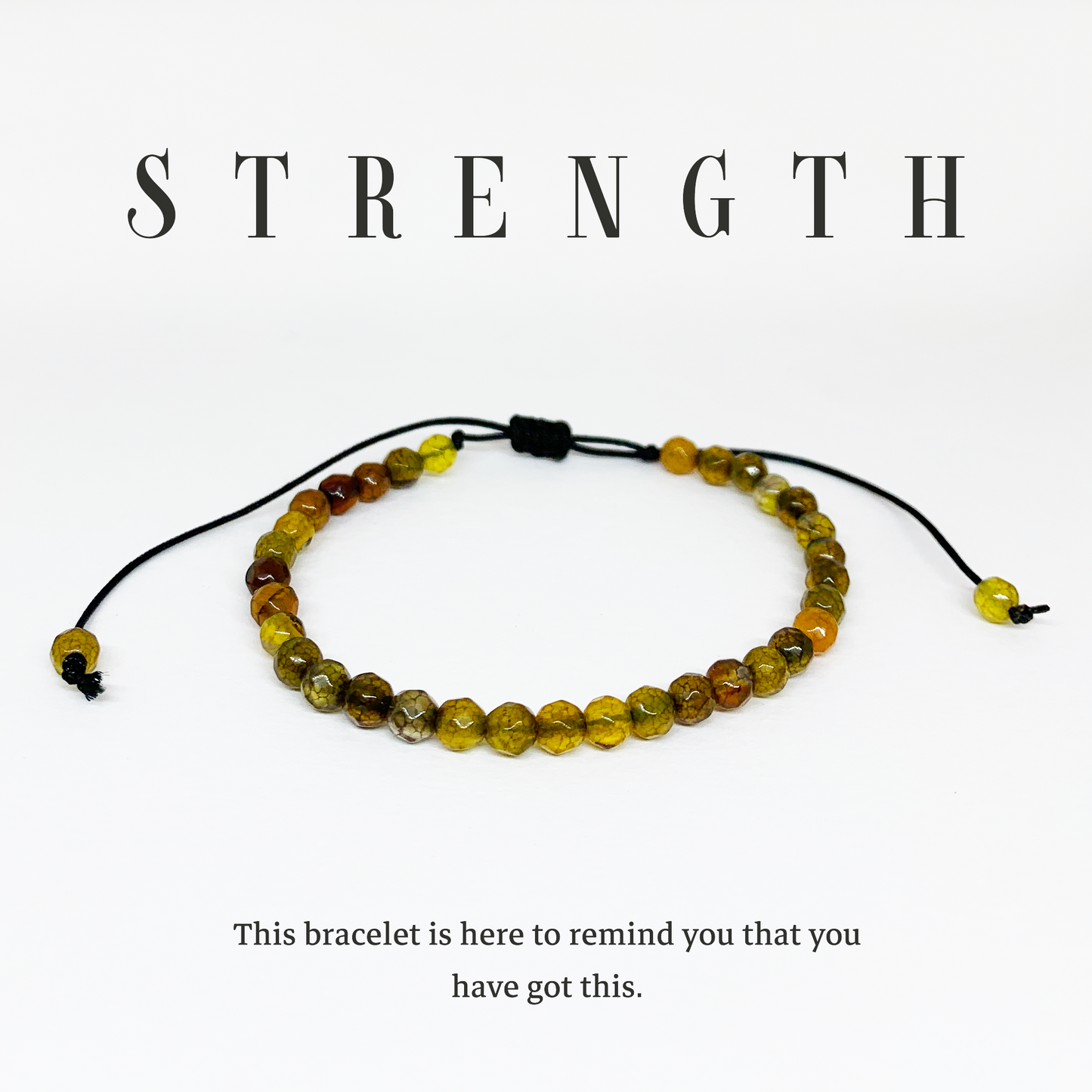 STRENGTH Stone Bracelet