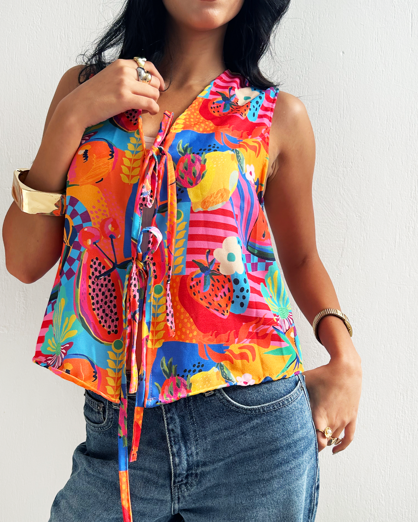 Summer Punch Tie Vest