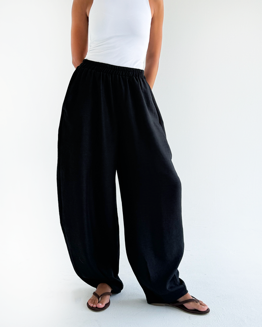 Black Balloon Pants