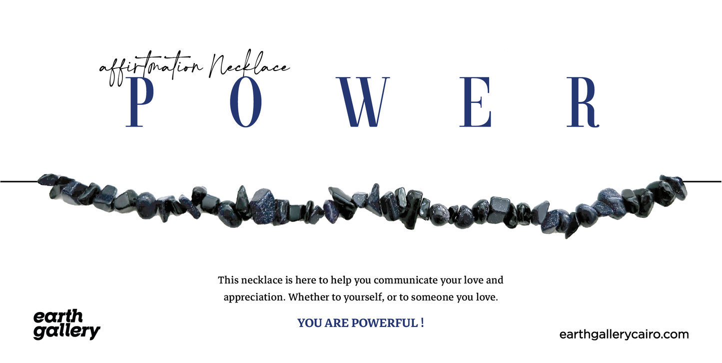 POWER Affirmation Necklace