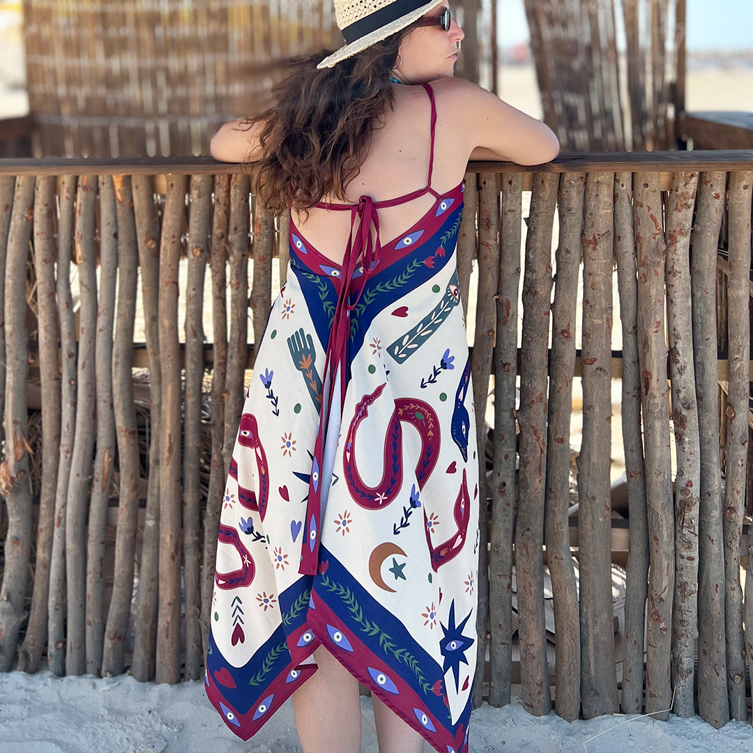 Love Poison Scarf Dress
