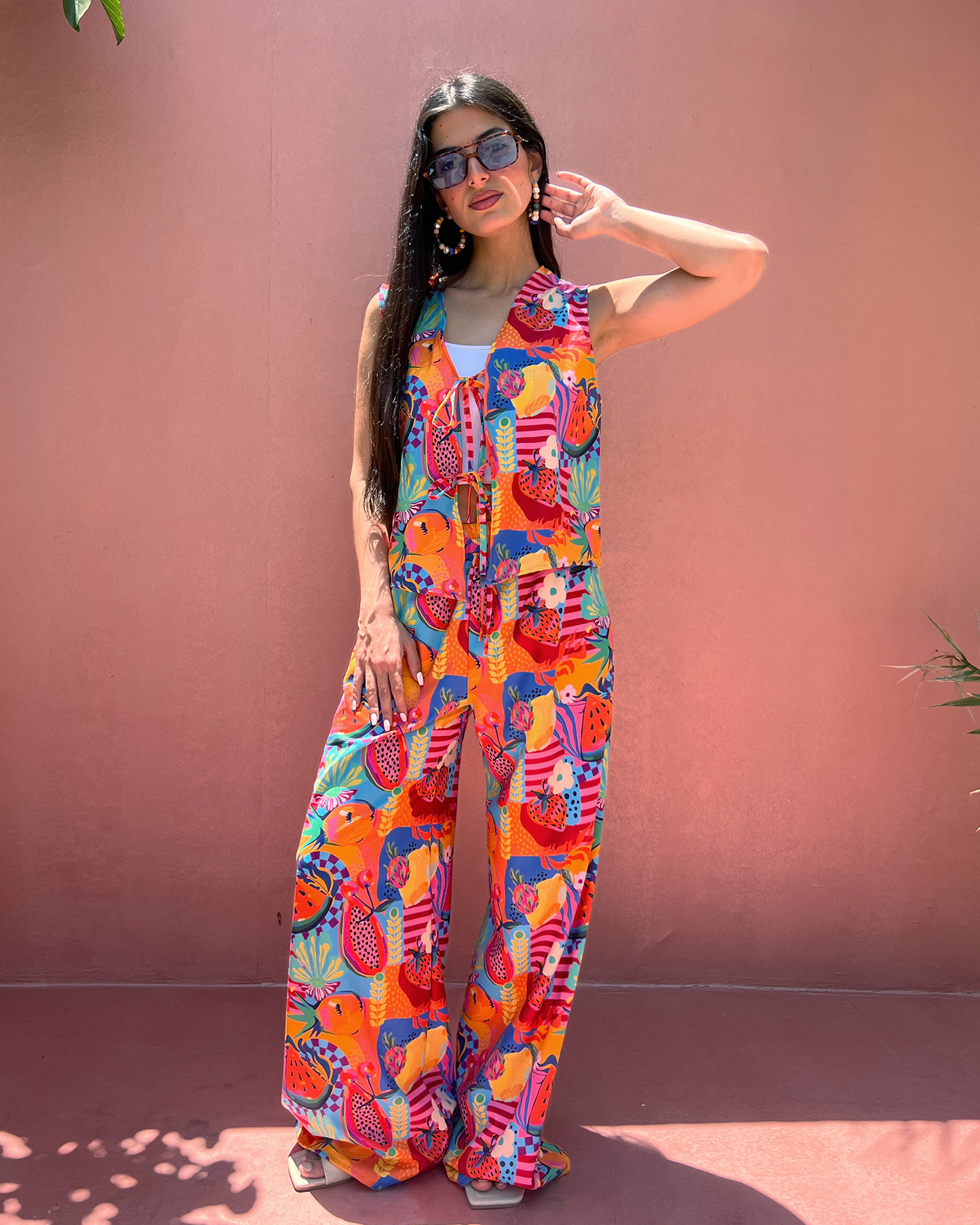 Summer Punch Tie Vest