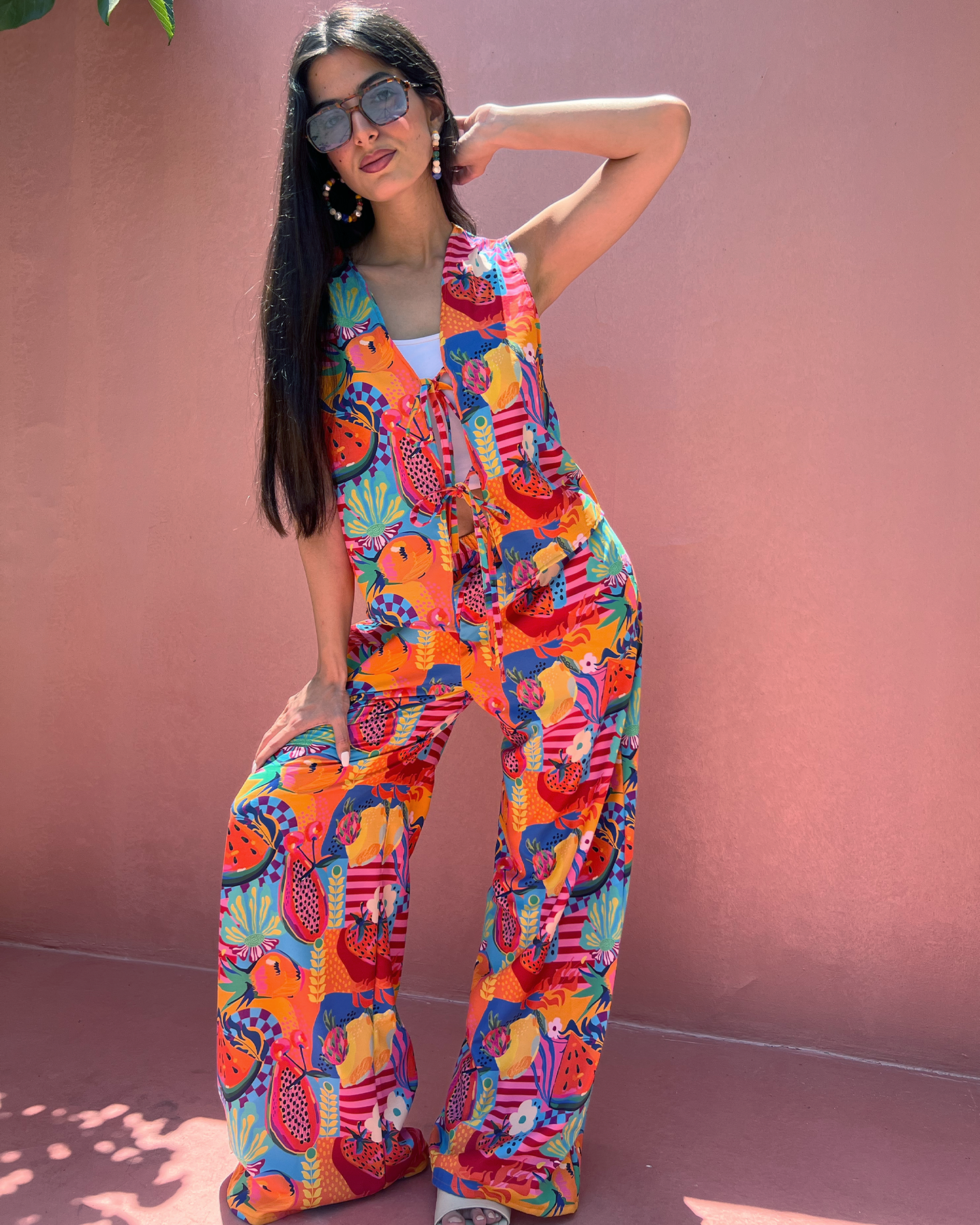 Summer Punch Tie Vest