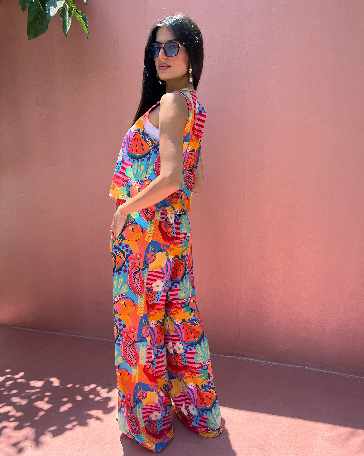 Summer Punch Tie Vest