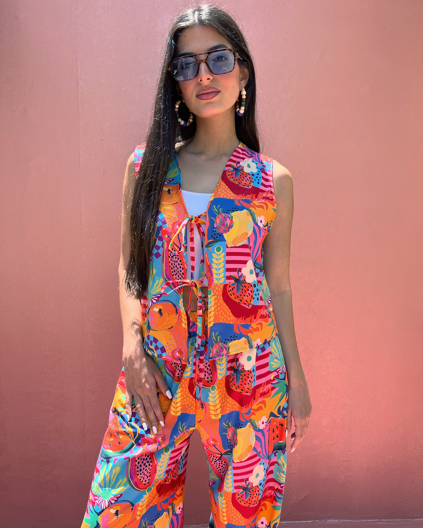Summer Punch Tie Vest