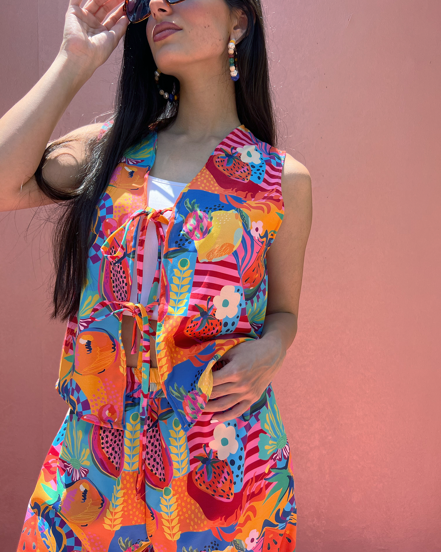 Summer Punch Tie Vest