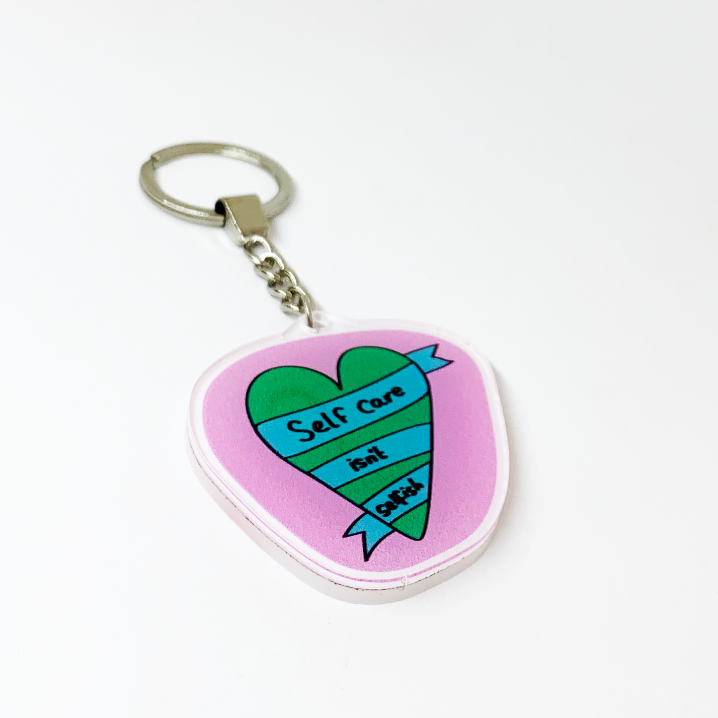 "Self-Care isn't Selfish" Keychain