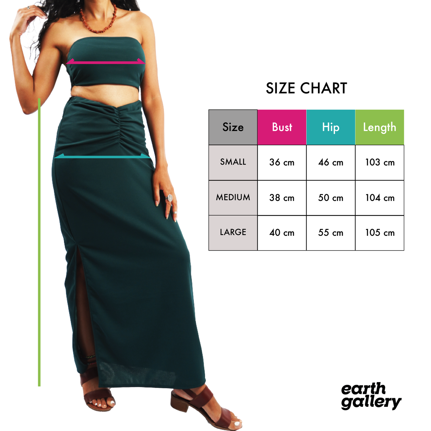 Royal Green Night Glam Set