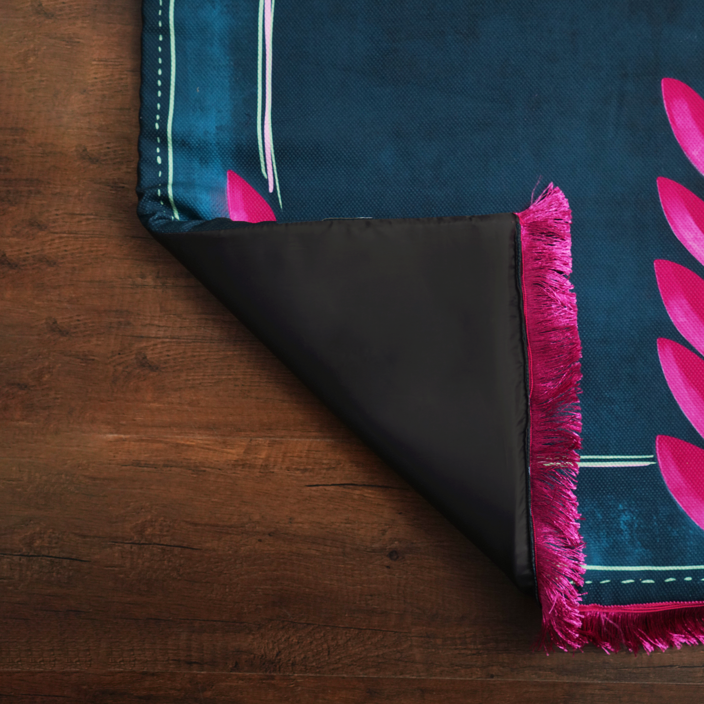 Pink Tamara Padded Prayer Rug