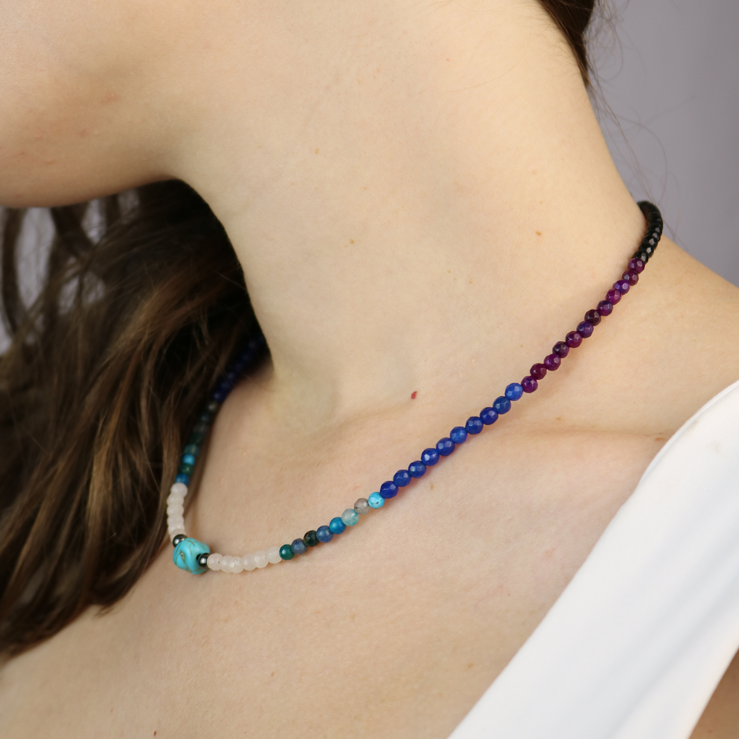 Stackable Stone Necklace - BN0018
