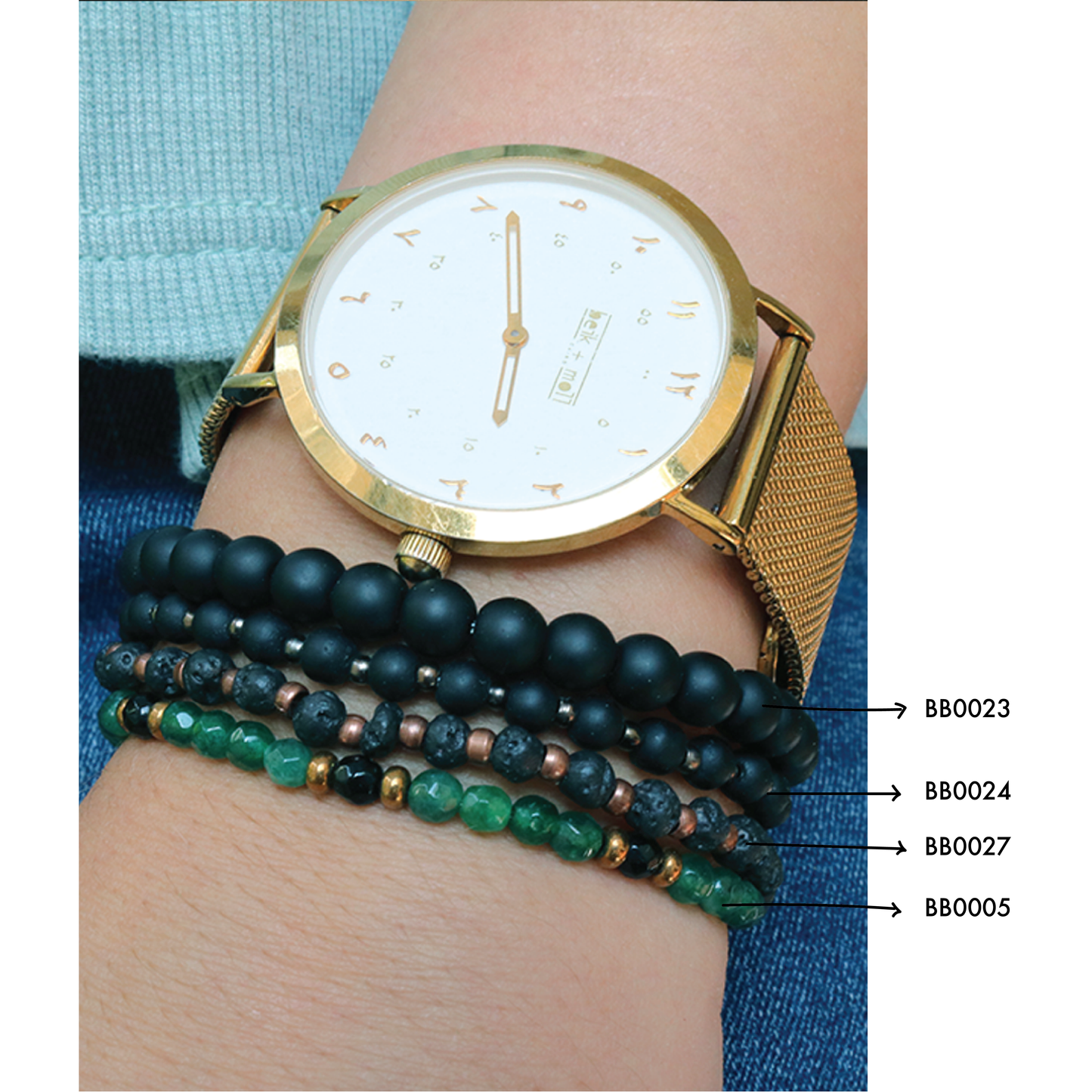 Stackable Stone Bracelet - BB0027