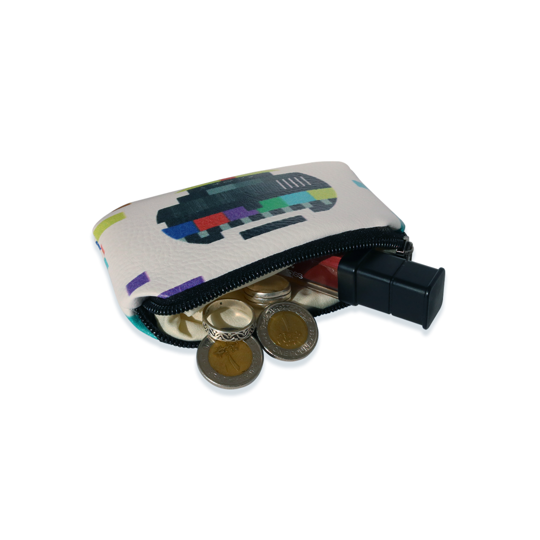 TV No Signal Mini-Pouch