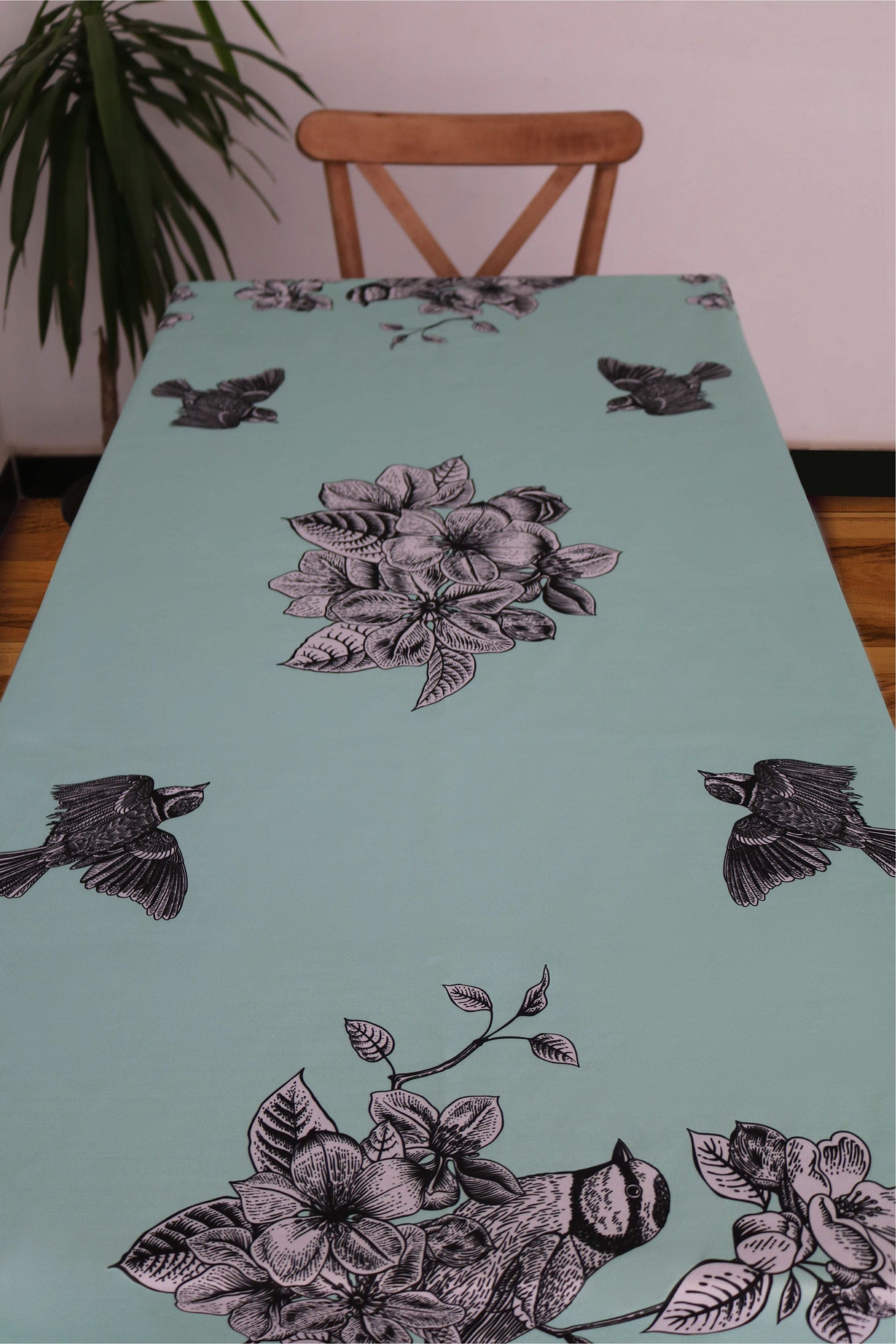 Finch Mint Tablecloth