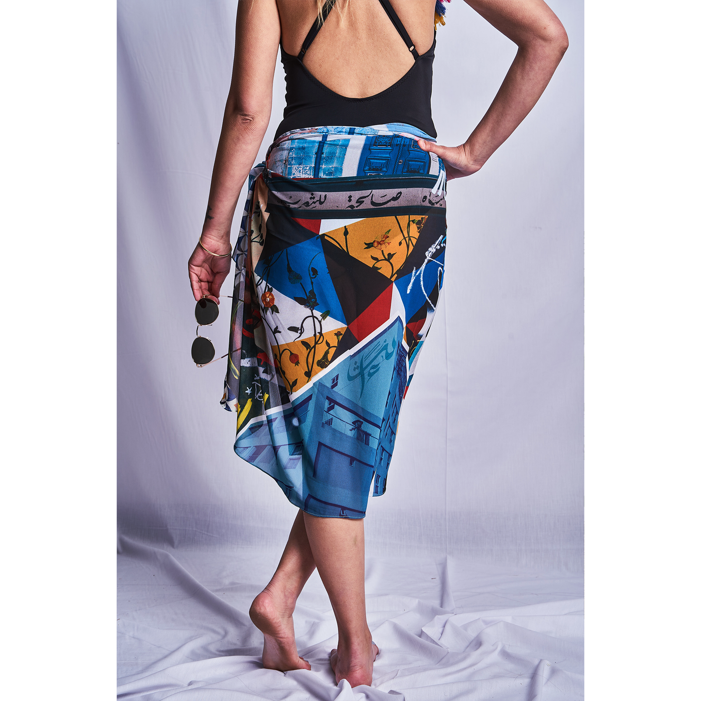 Urban Blue Wrap Cover-up