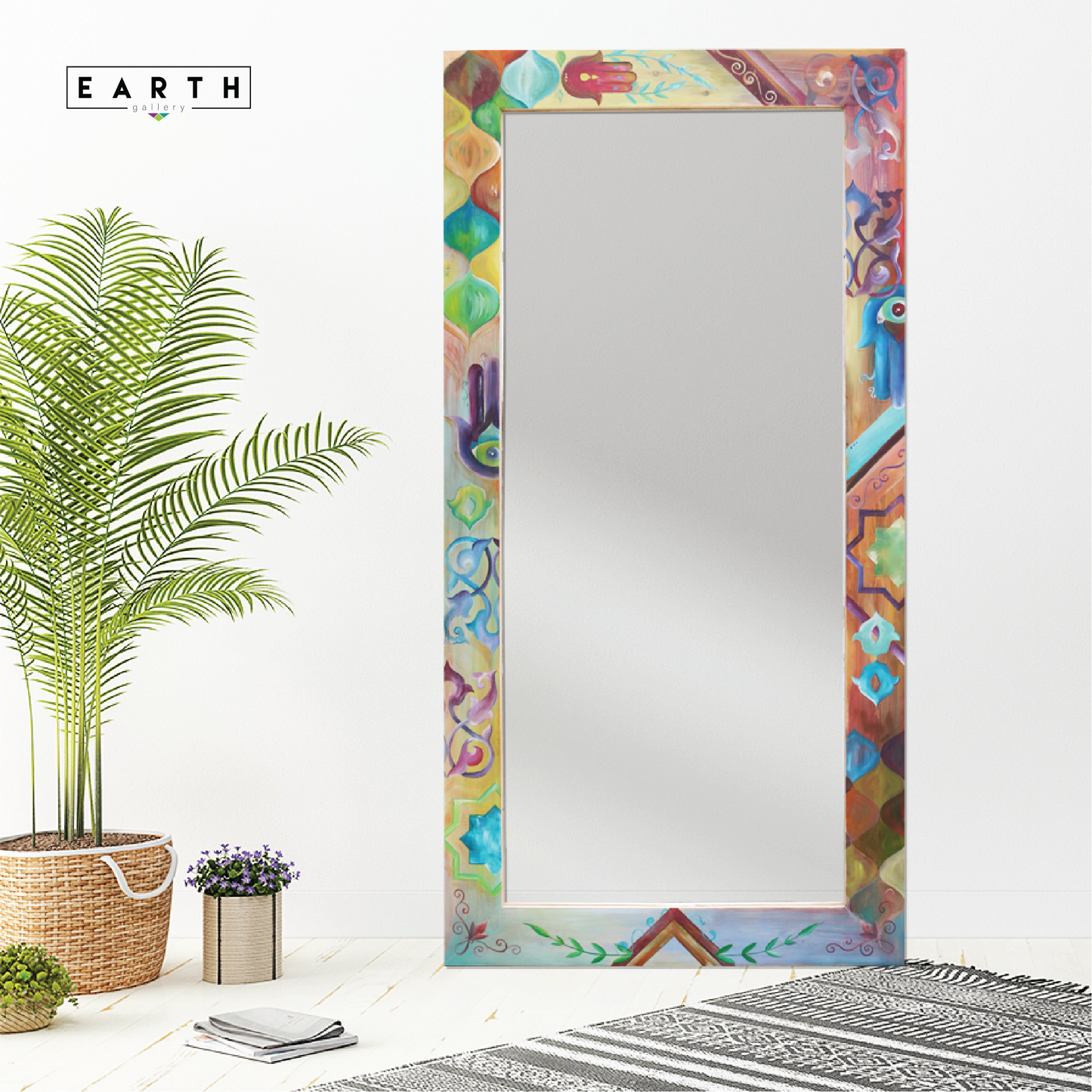 Large Arabesque Mirror