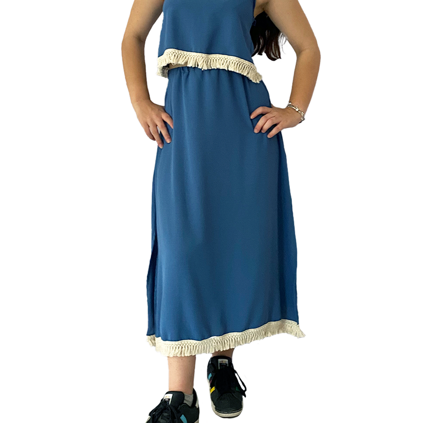 Dusty Blue Jasmine Set