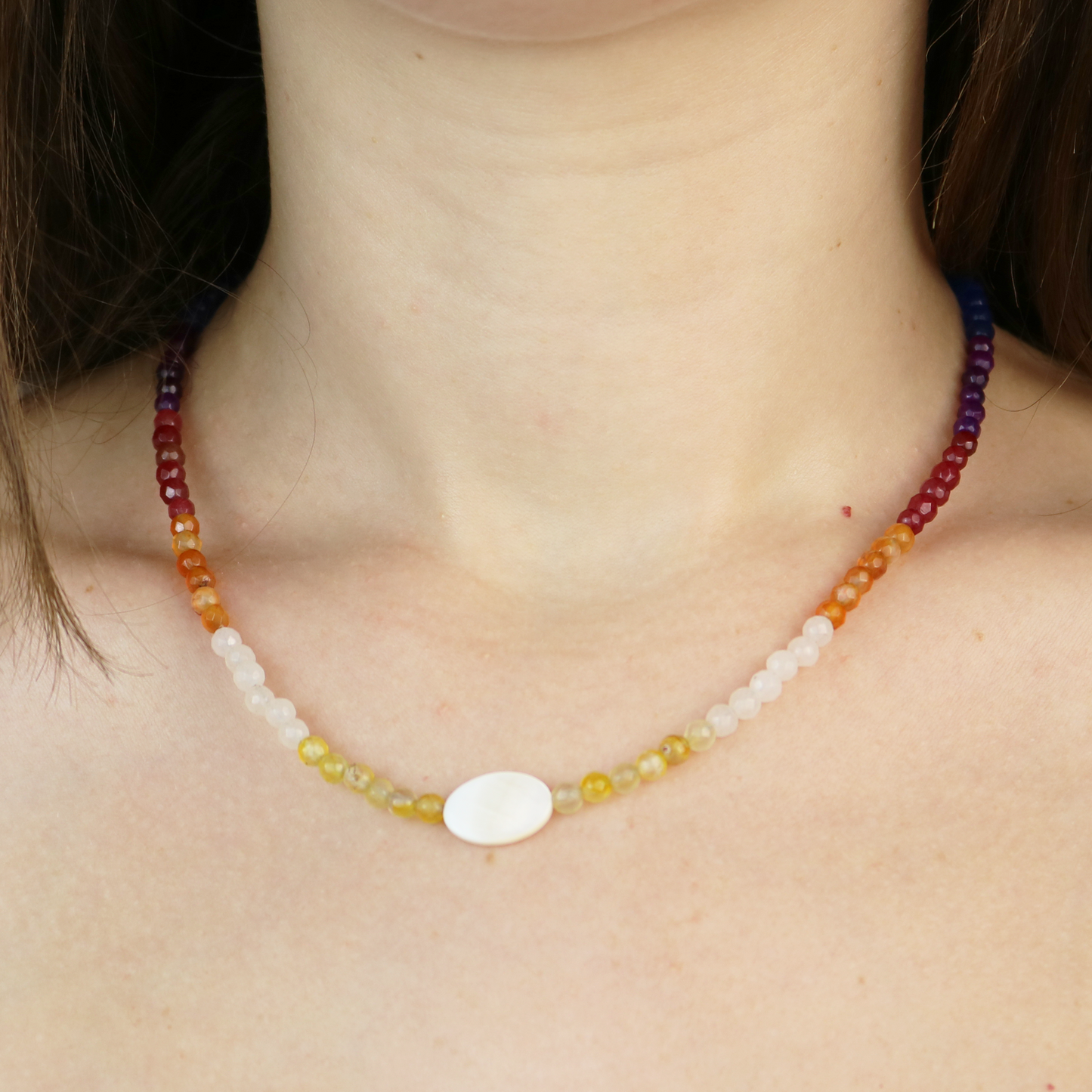 Stackable Stone Necklace - BN0019