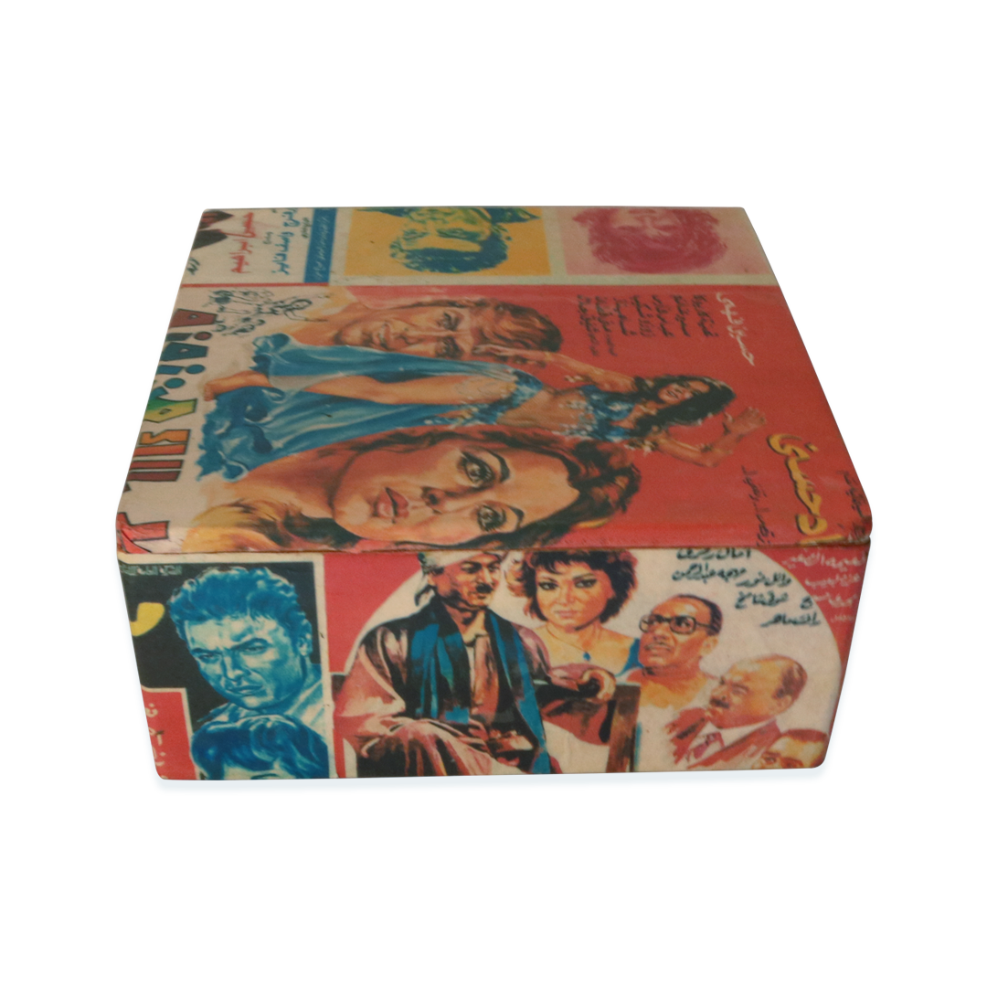 Movie Poster Decoupage Box - Small
