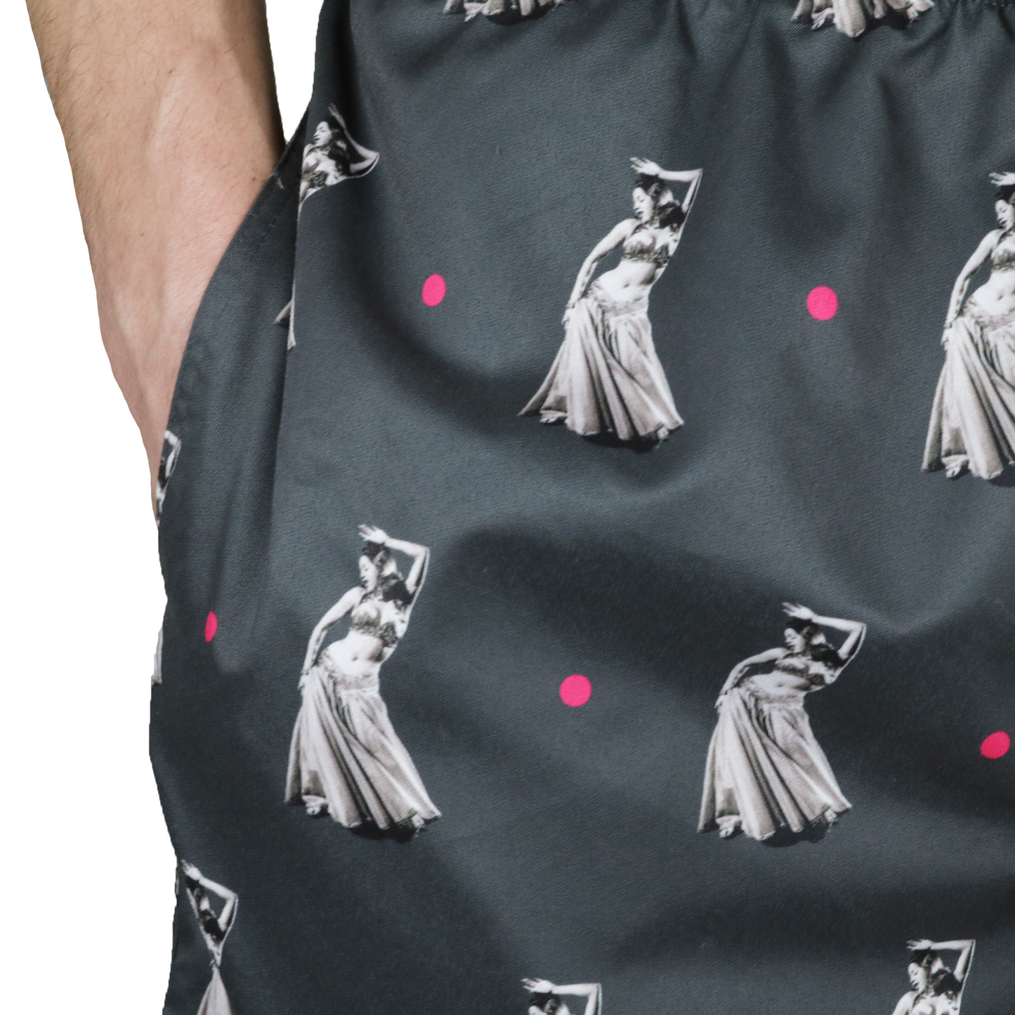 Samia Black Men Swim Shorts