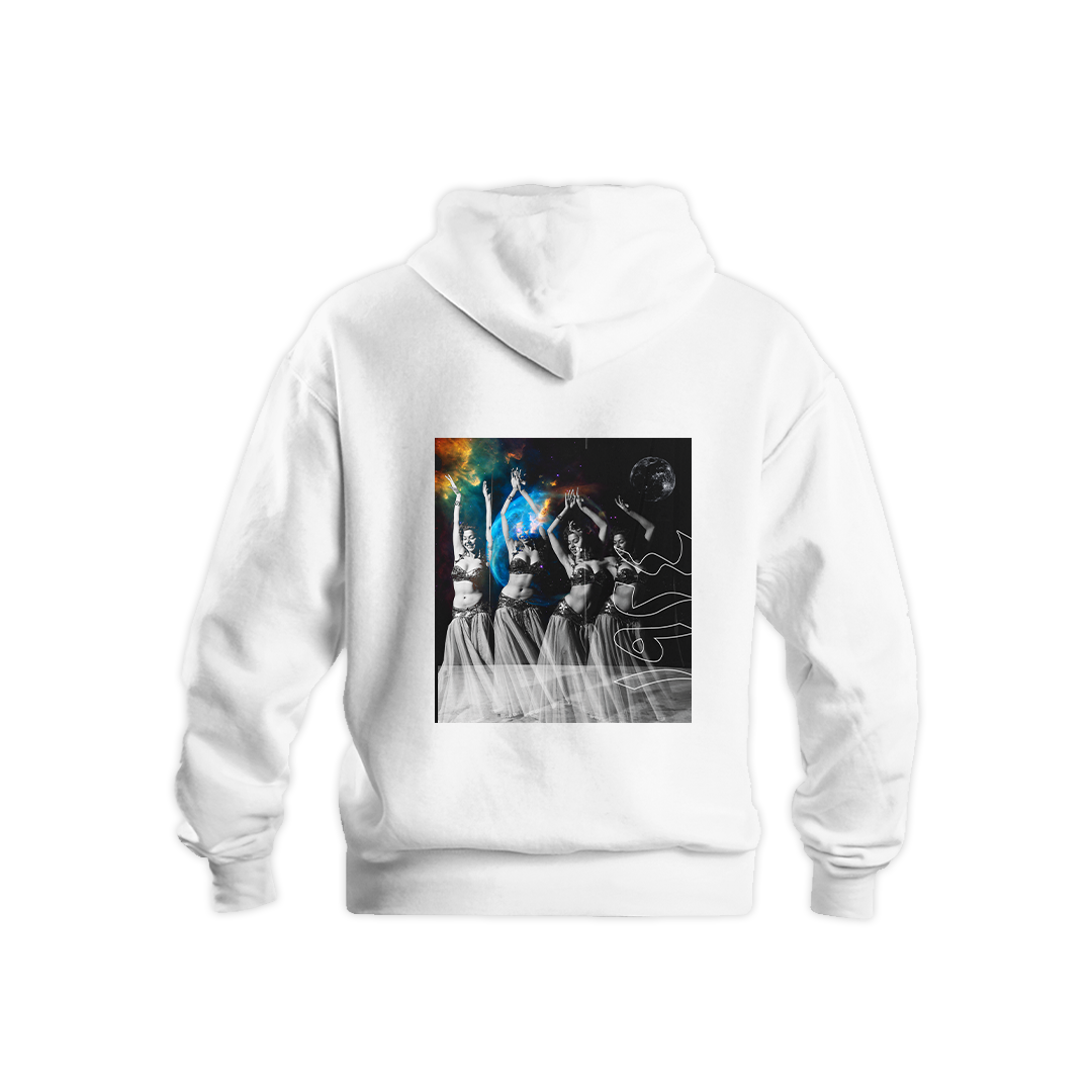 Samia Gamal Hoodie White