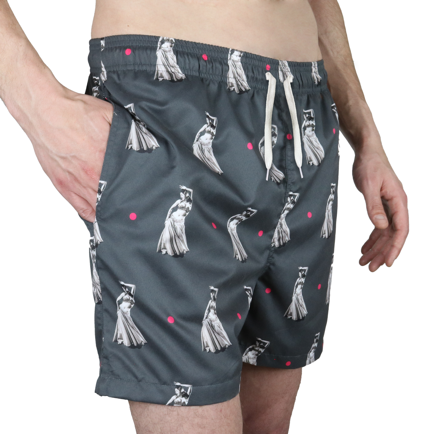 Samia Black Men Swim Shorts