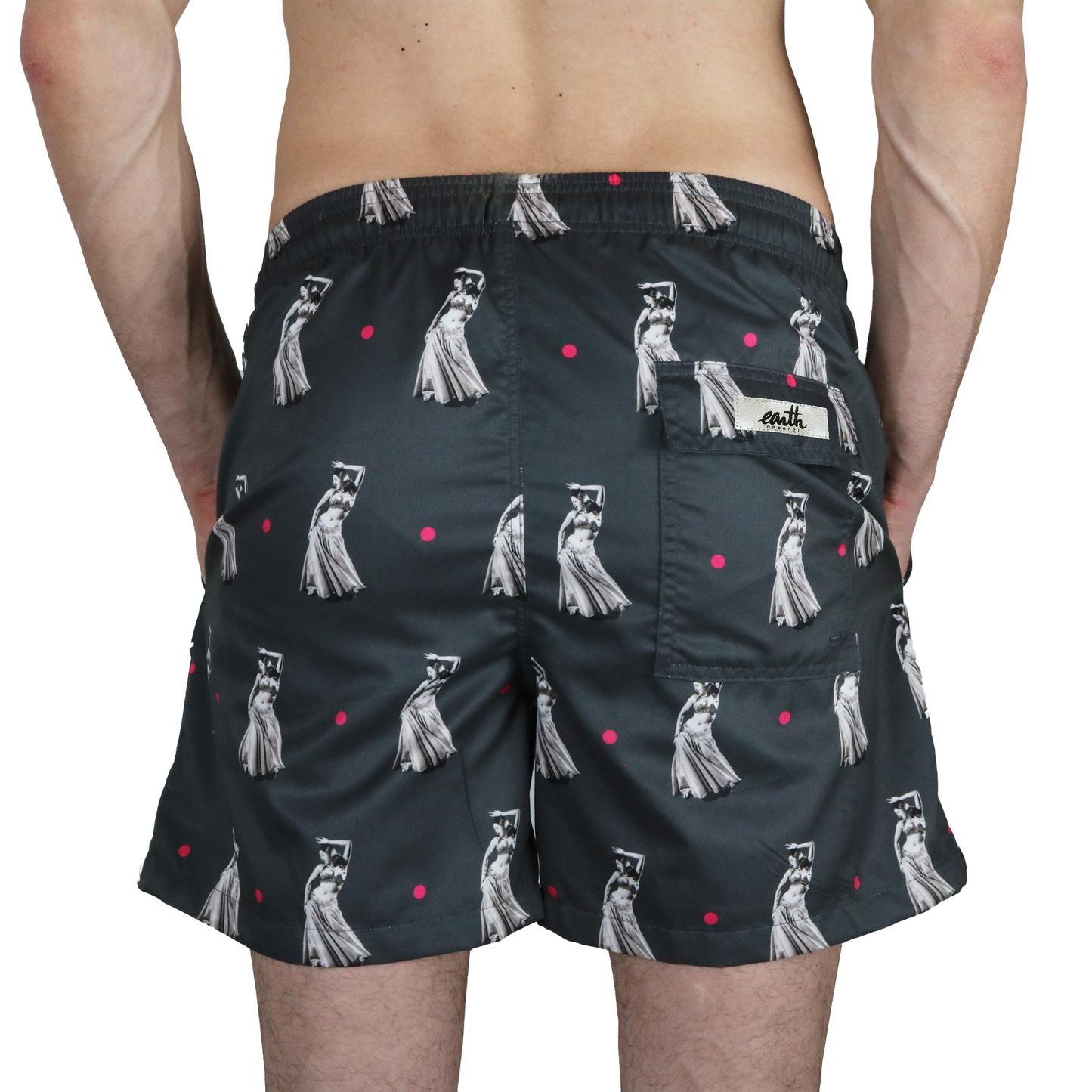Samia Black Men Swim Shorts