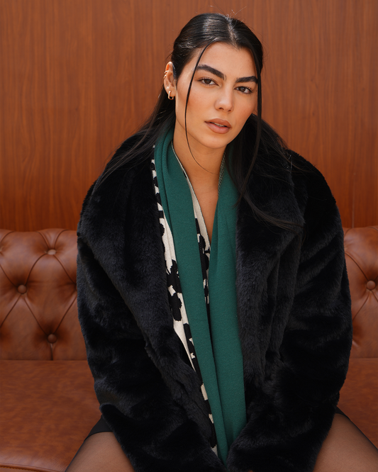 Black Fur Jacket