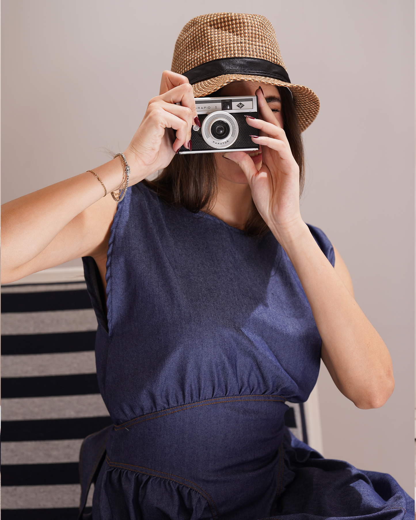 Contour Denim Dress