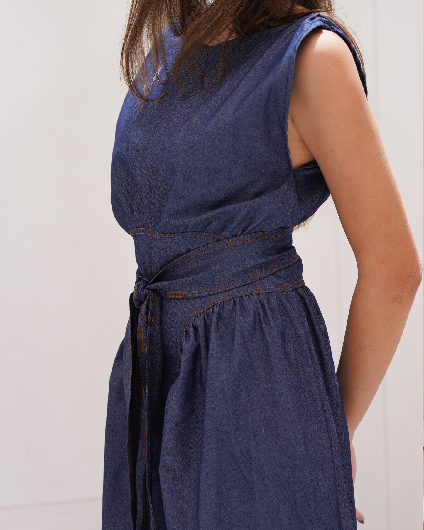 Contour Denim Dress