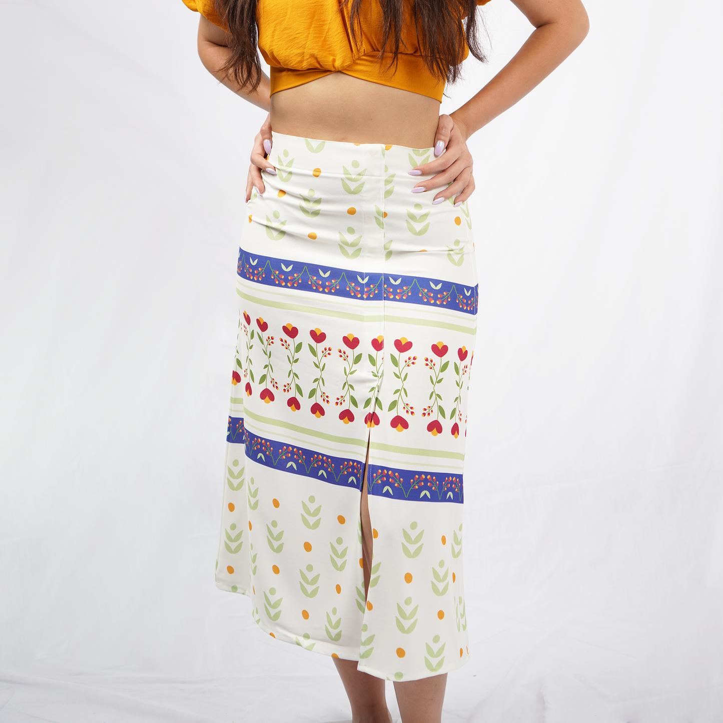Folk Bloom Skirt