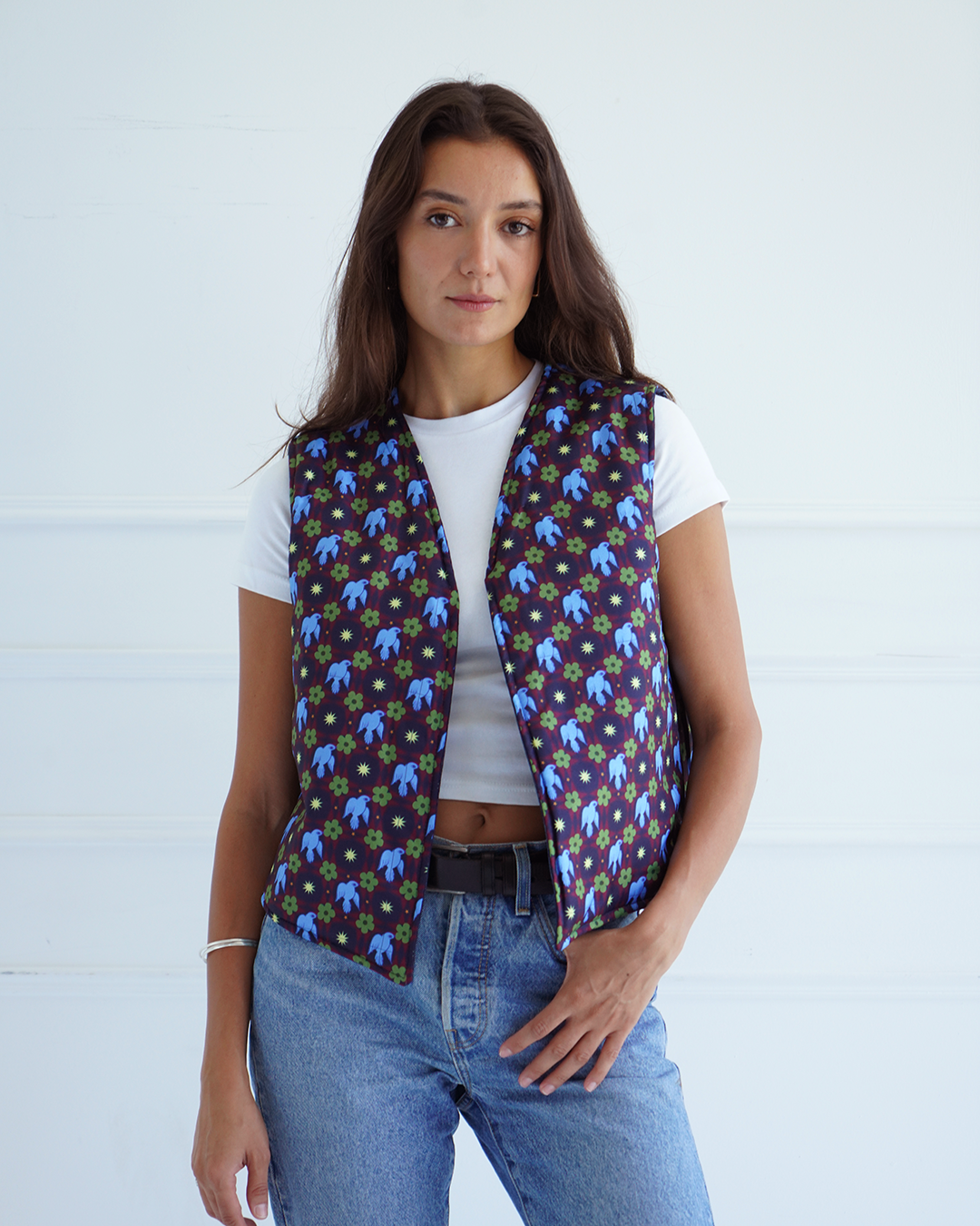 Home Reversible Denim Vest