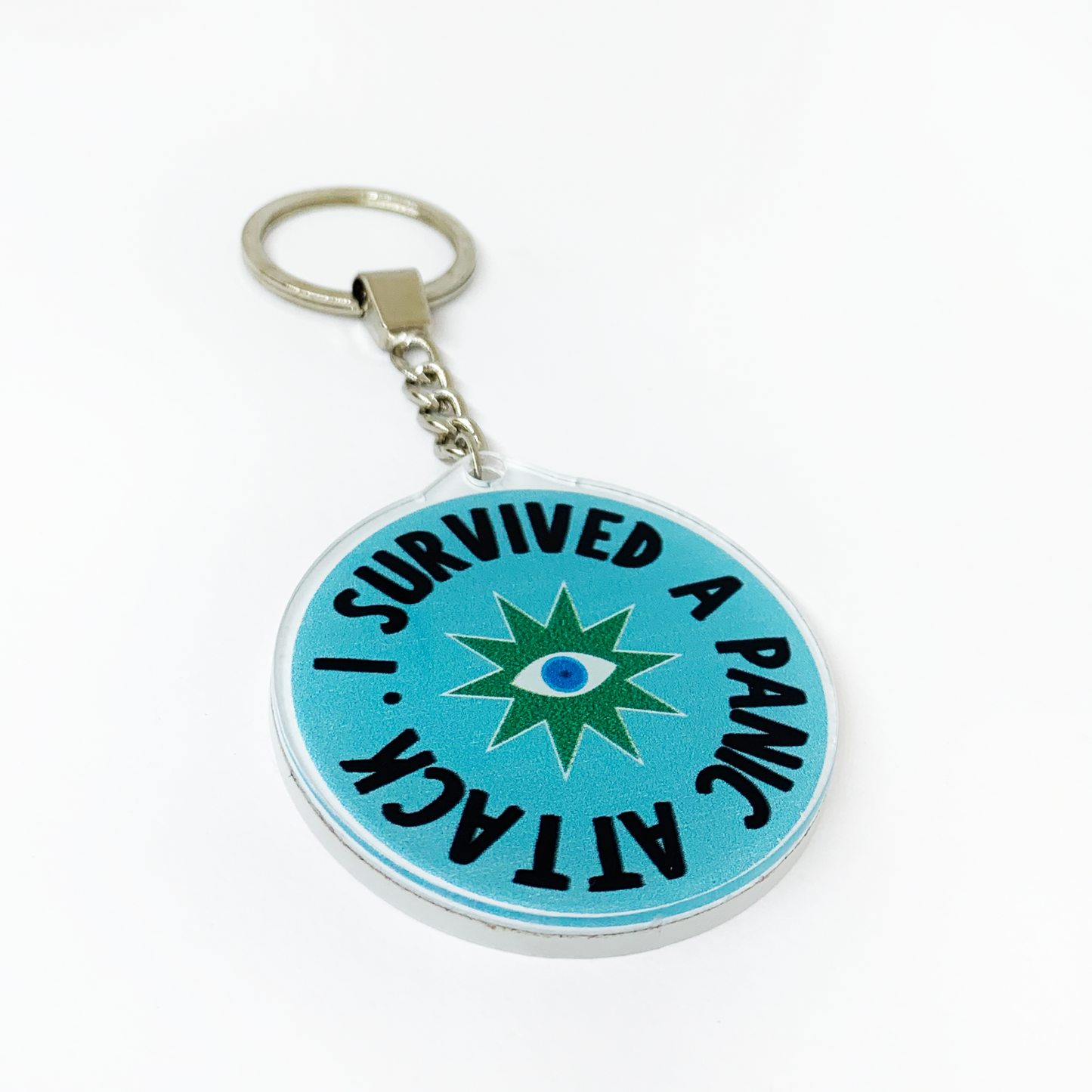 "I Survived A Panic Attack" Keychain