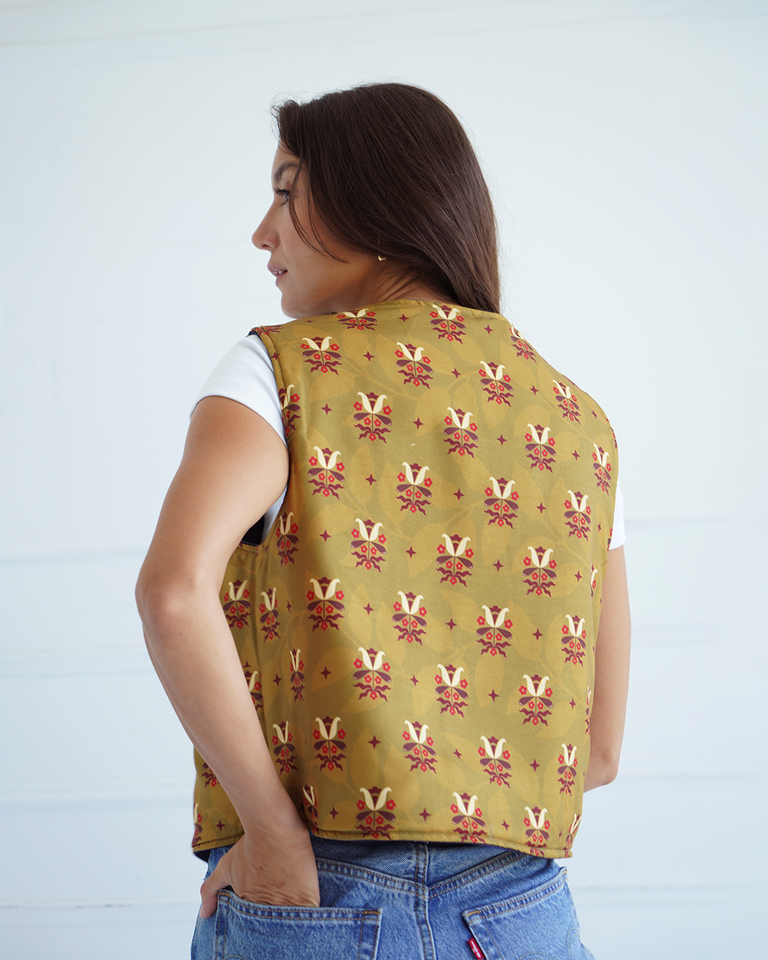 Nablus Reversible Denim Vest
