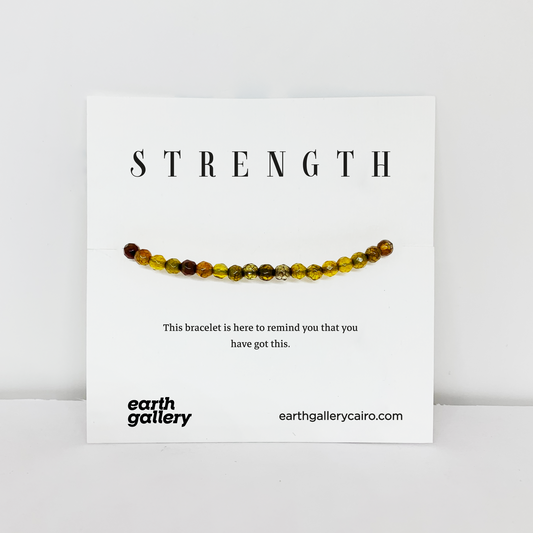 STRENGTH Stone Bracelet