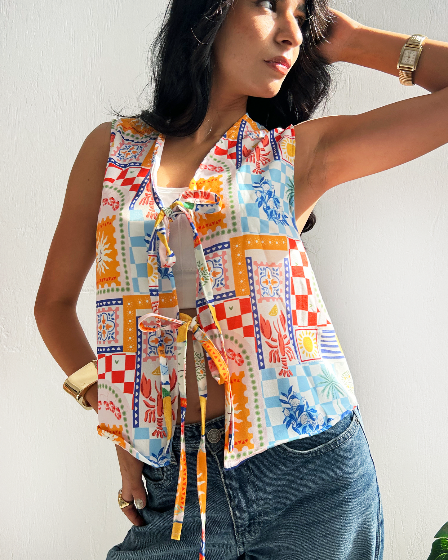 Getaway Tie Vest