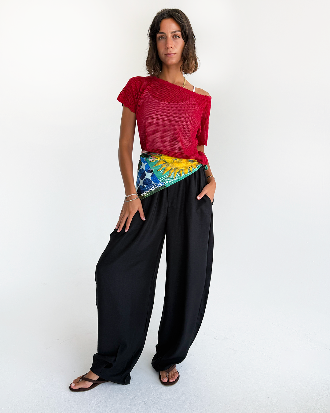 Black Balloon Pants