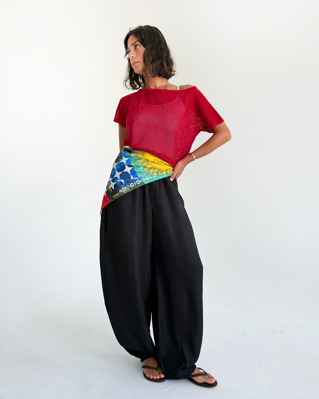Black Balloon Pants