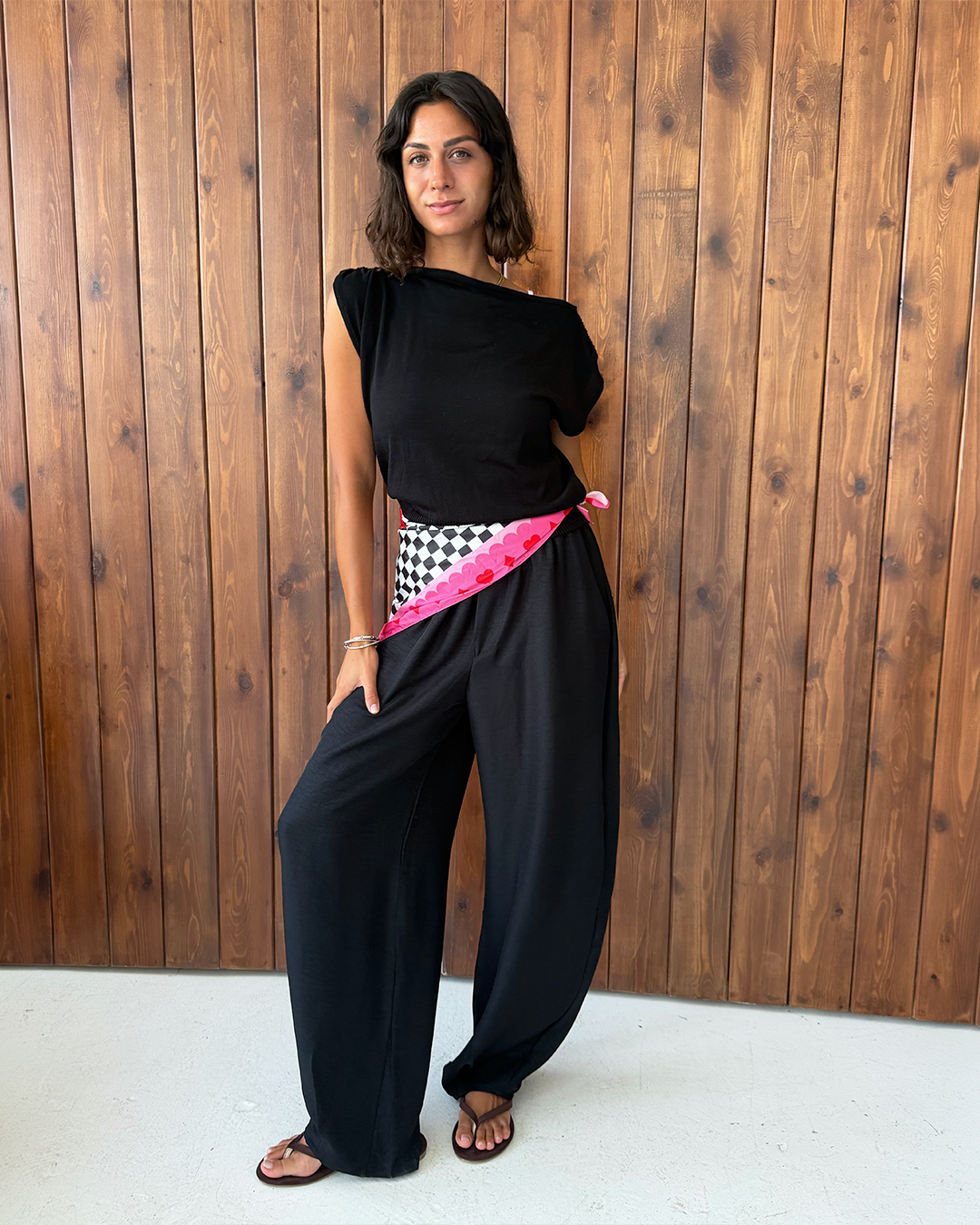 Black Balloon Pants