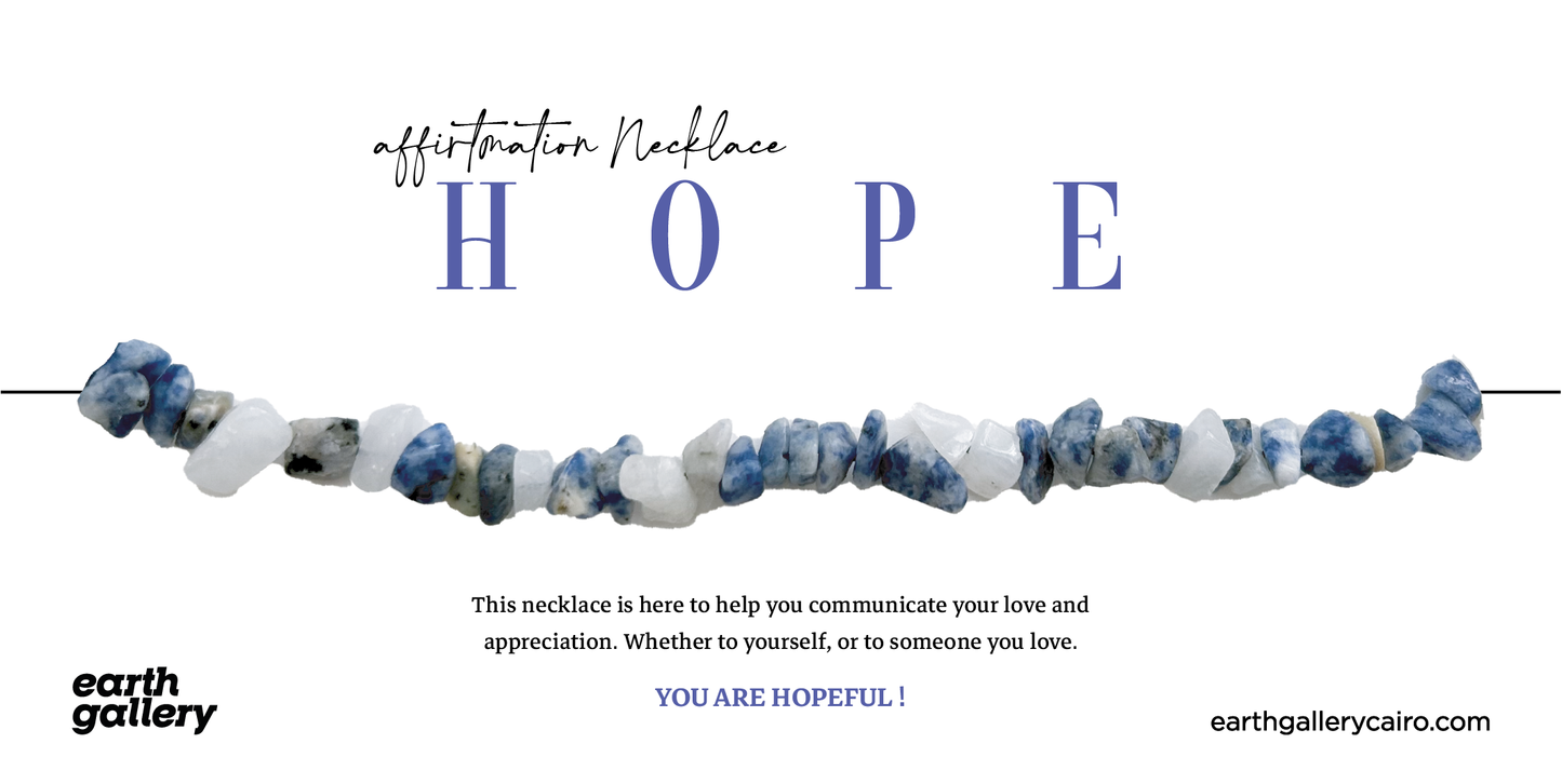 HOPE Affirmation Necklace