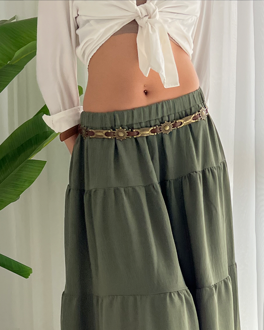 Brown Boho Belt