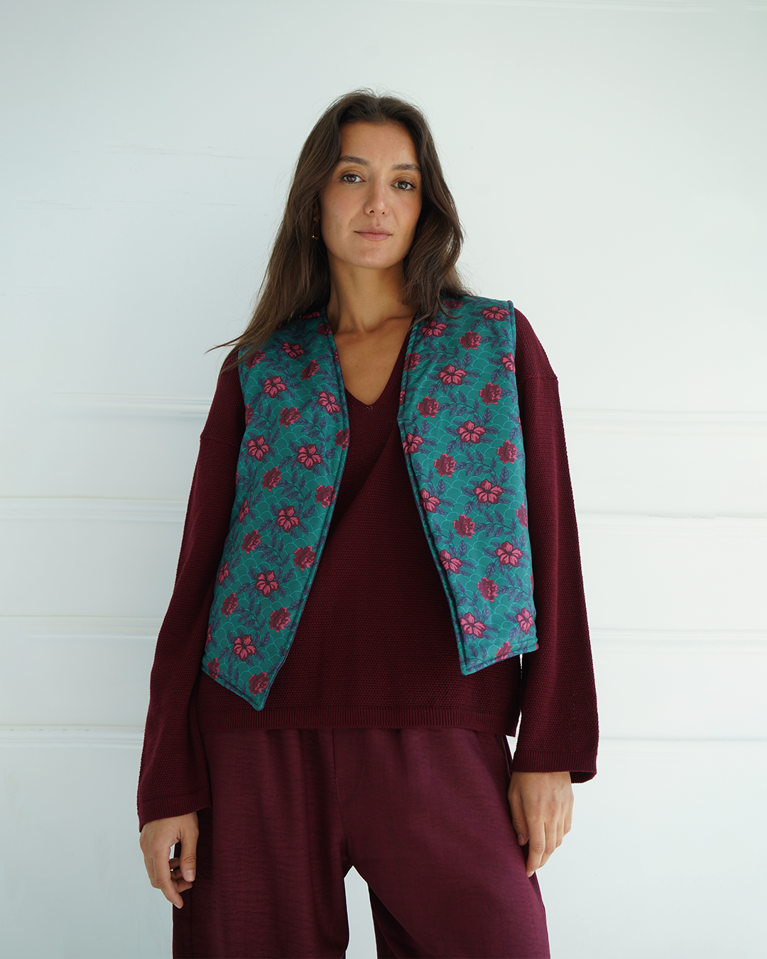 Jenin Reversible Denim Vest