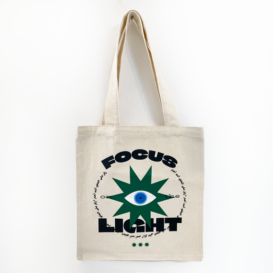 Focus on the Light Tote Bag