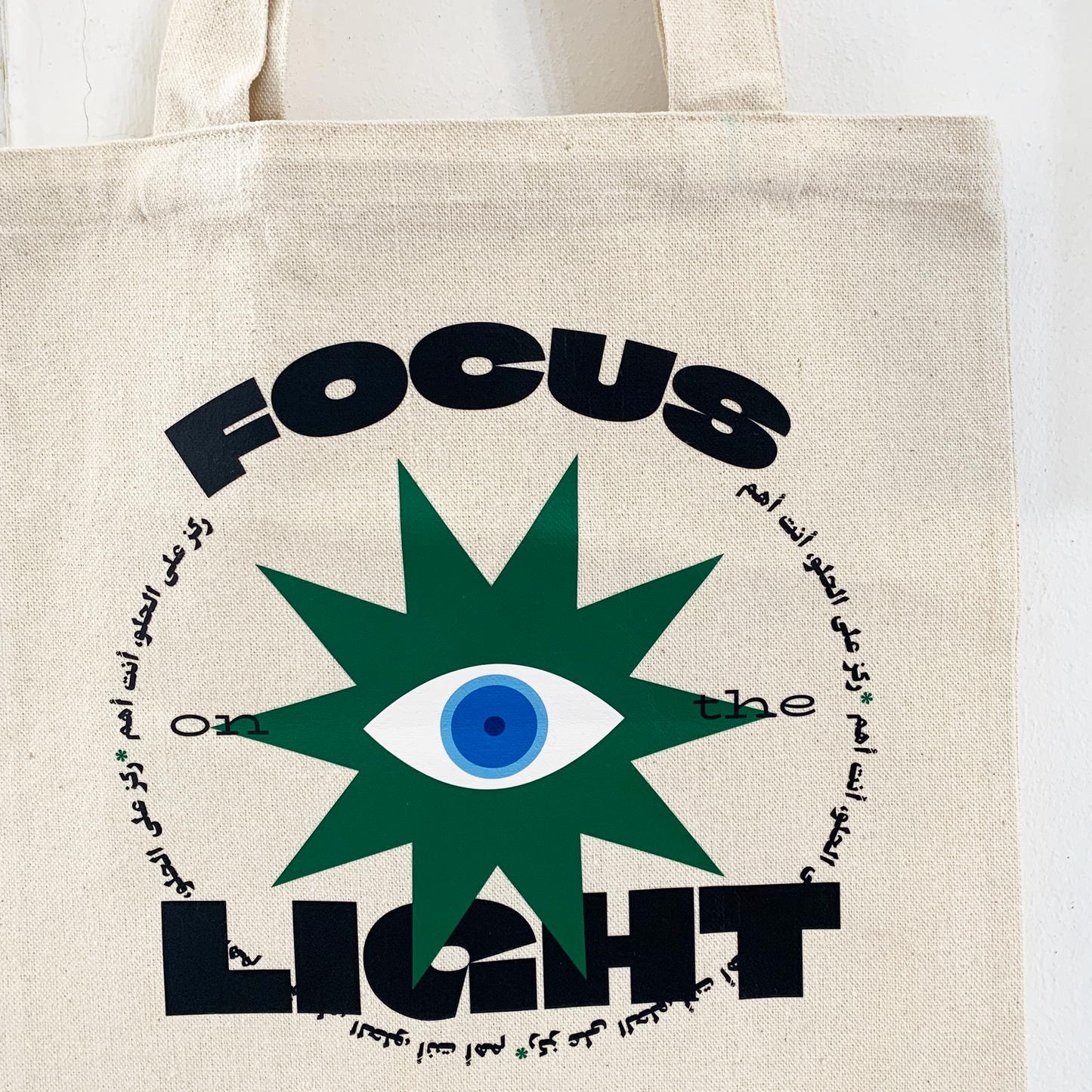 Focus on the Light Tote Bag