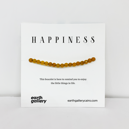 HAPPINESS Stone Bracelet