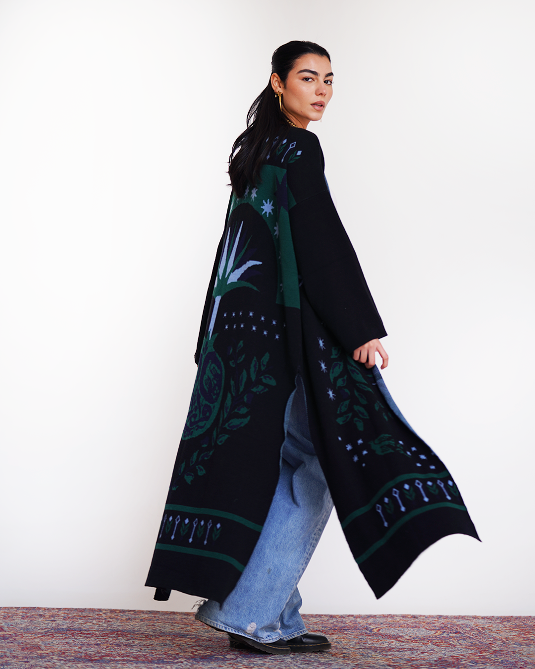 Blue Earth Baqi Knit Cardigan