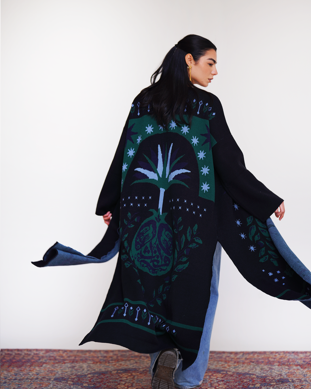 Blue Earth Baqi Knit Cardigan