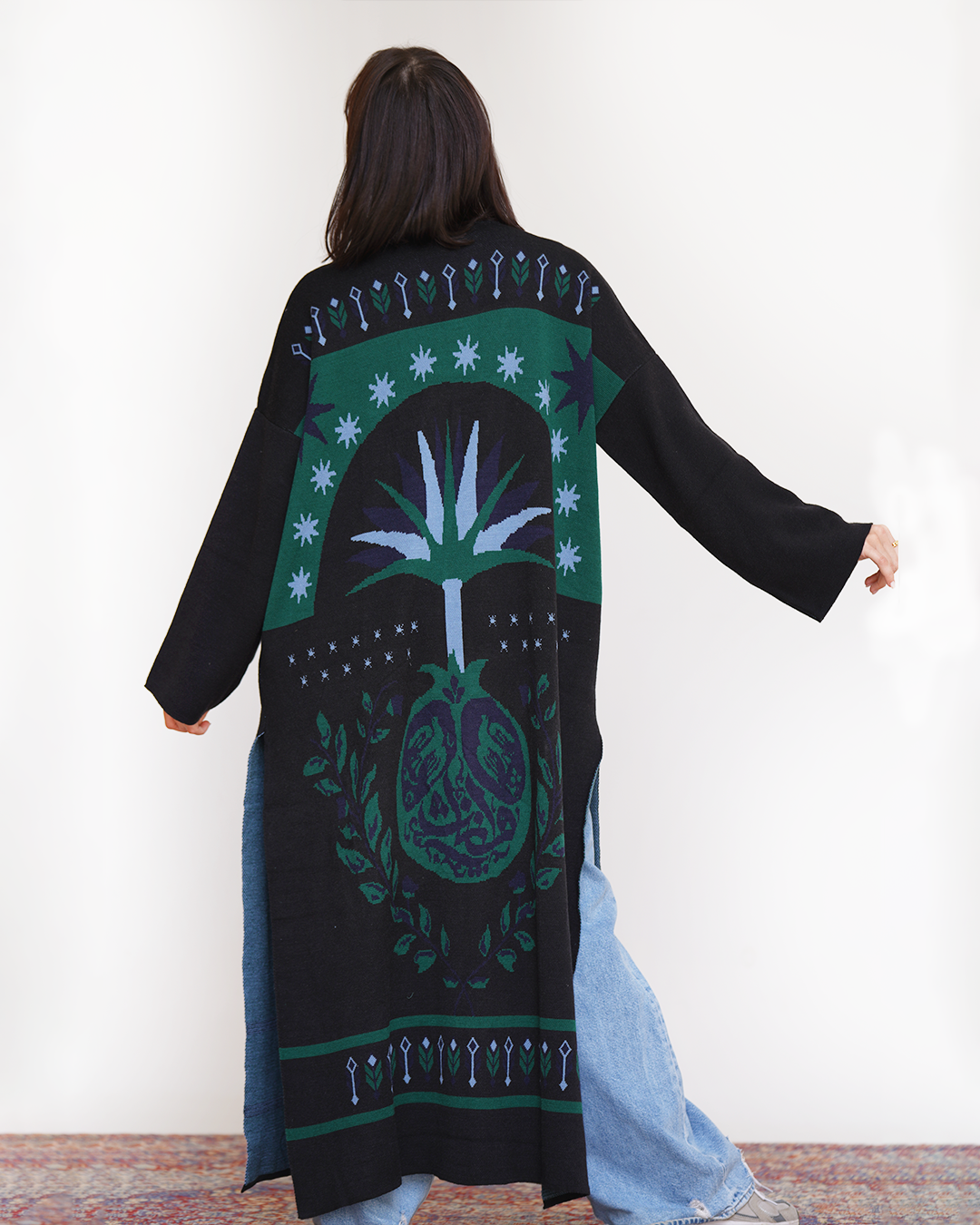 Blue Earth Baqi Knit Cardigan