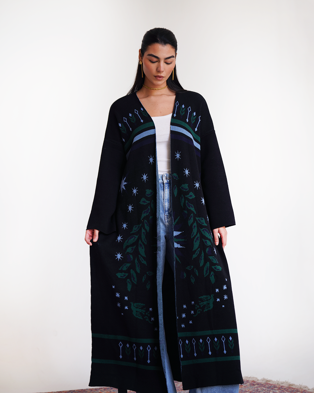 Blue Earth Baqi Knit Cardigan